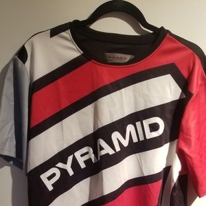 MEN'S BLACK PYRAMID SHIRT SZ.XL